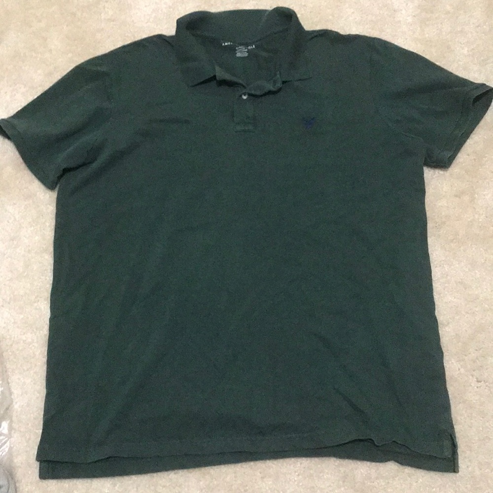 Forest green polo